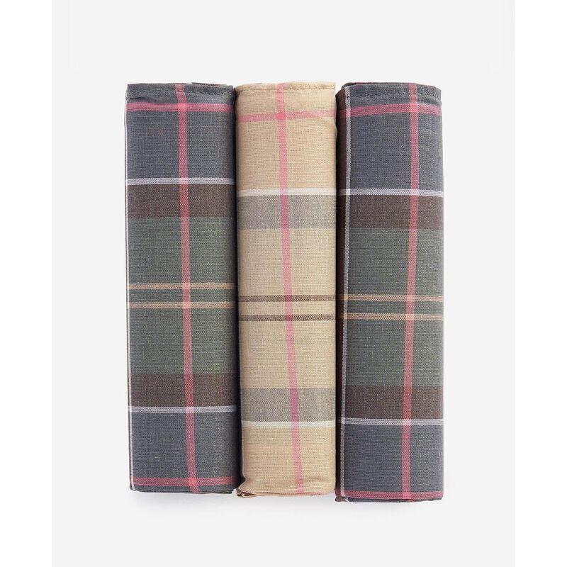 Barbour Handkerchief Gift Box Set image number 2
